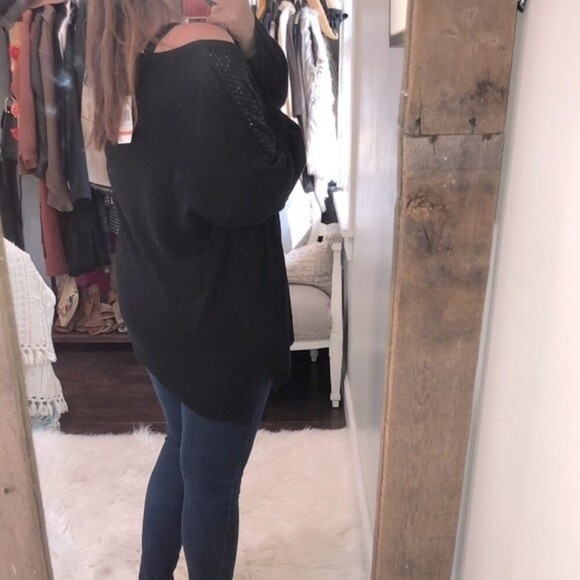 Verve Ami black knit sweater size 2X new with tags - Picture 3 of 6